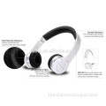 High quality fashion metal bluetooth foldable headset Bluetooth Sterero earphone with microphone